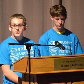 Two Iowa students want to shape the future of school Two Iowa students want to shape the future of school