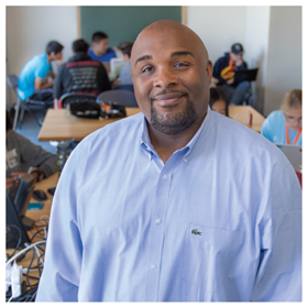 Leon Tynes: He' 's working to tip the scale on diversity
