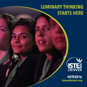 ISTE 2016 EdTekTalks cuenta con agentes de cambio en ingeniería, aviación, agricultura, ciencia, ejercicio y ciencias sociales