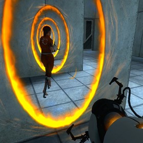 Teach physics with the popular video game Portal Teach physics with the popular video game Portal