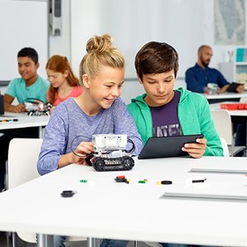 Codificación en el aula con aprendizaje del mundo real.