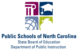 Logotipo de las Escuelas Públicas de Carolina del Norte