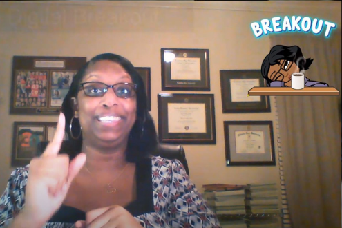 Desiree Alexander shares a lesson in a video.