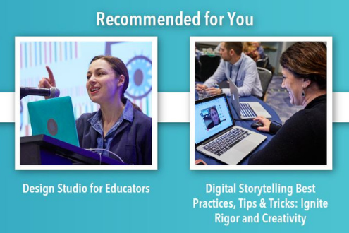 Recommendation engine of the ISTE20 Live Platform