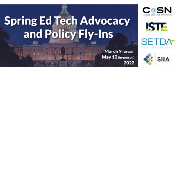 Fly-Ins sobre políticas y defensa de la tecnología de la educación de primavera de 2022